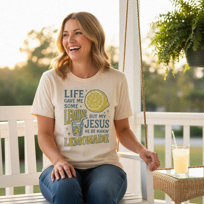 Life Gave Me Some Lemons But My Jesus He Be Makin’ Lemonade PNG,