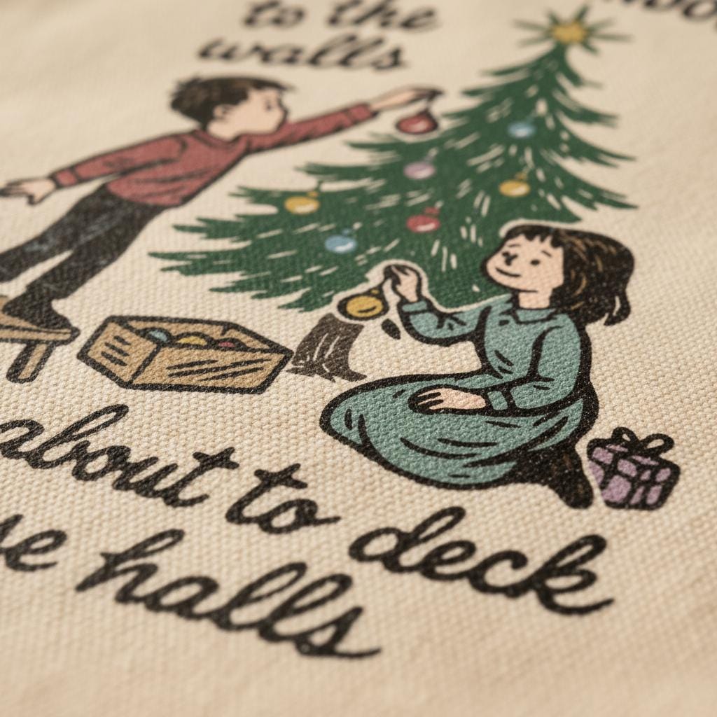 From The Windows To The Walls Deck These Halls PNG, Christmas Shirt