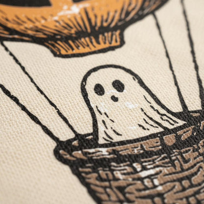 Halloween Pumpkin Balloon PNG, Cute Ghost Digital Download - 300 DPI