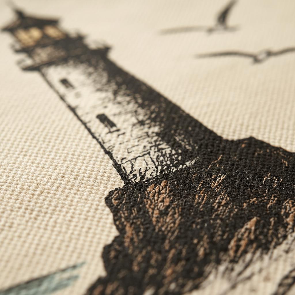 Lighthouse PNG, Coastal Wall Art - 300 DPI Design for T-Shirt