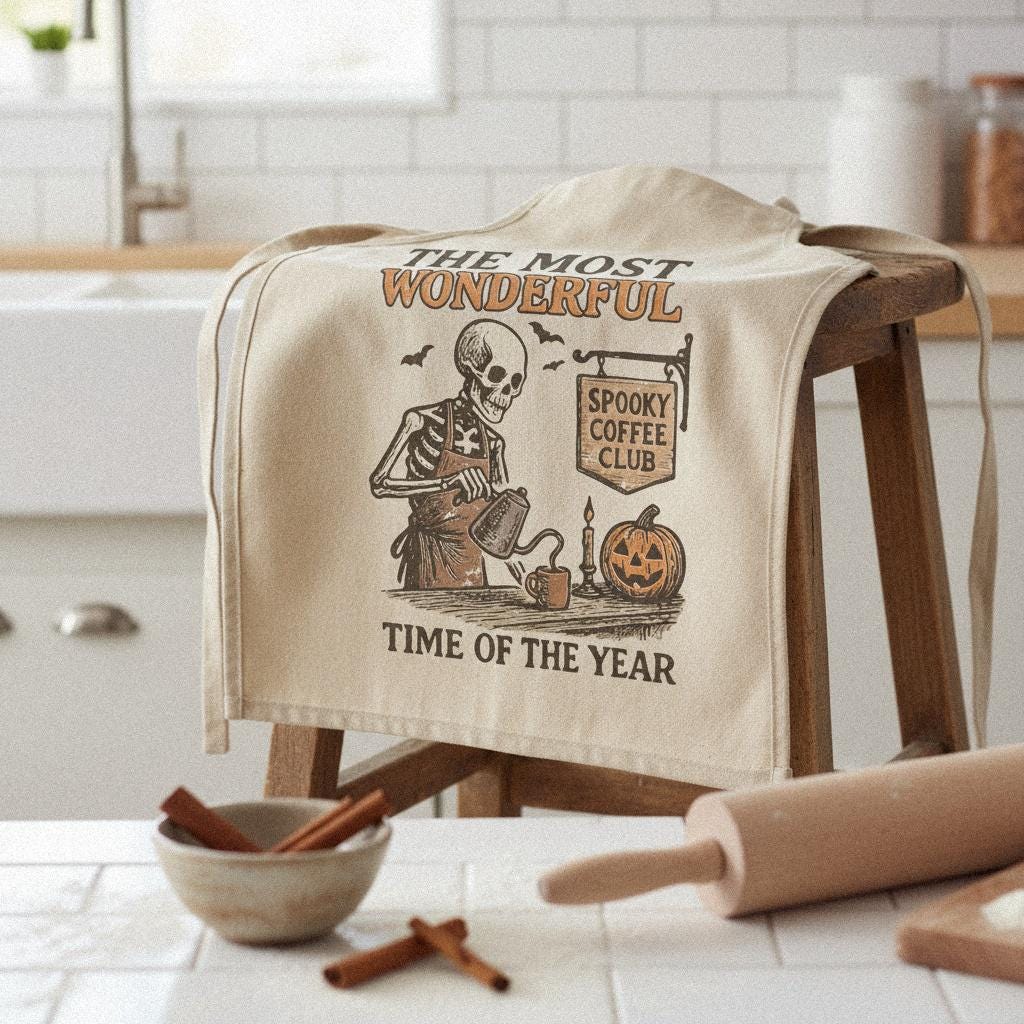 The Most Wonderful Time Of The Year PNG, Spooky Coffee Club Halloween