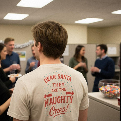 Dear Santa They Are The Naughty Ones PNG, Funny Christmas Shirt - 300 DPI