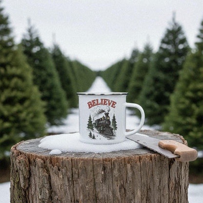 Believe PNG, Vintage Steam Train Clipart - 300 DPI Design for T-Shirt