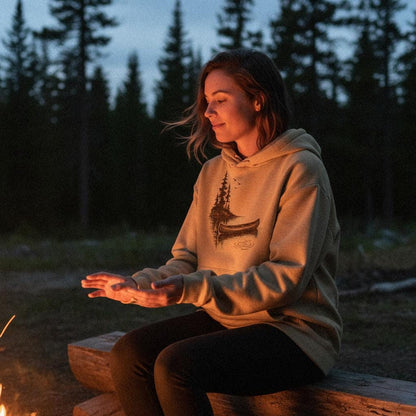 Canoe On Lake PNG, Nature Digital Download - 300 DPI Design for T-Shirt