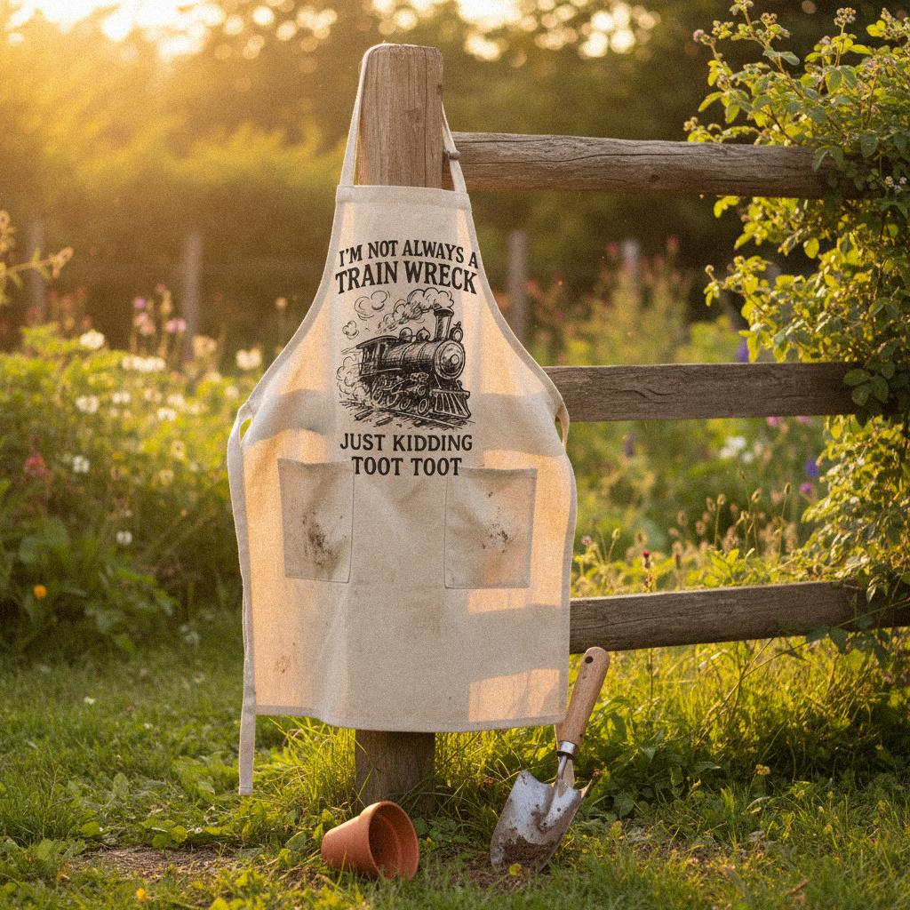 I'm Not Always A Train Wreck PNG, Just Kidding Toot Toot - 300 DPI Design