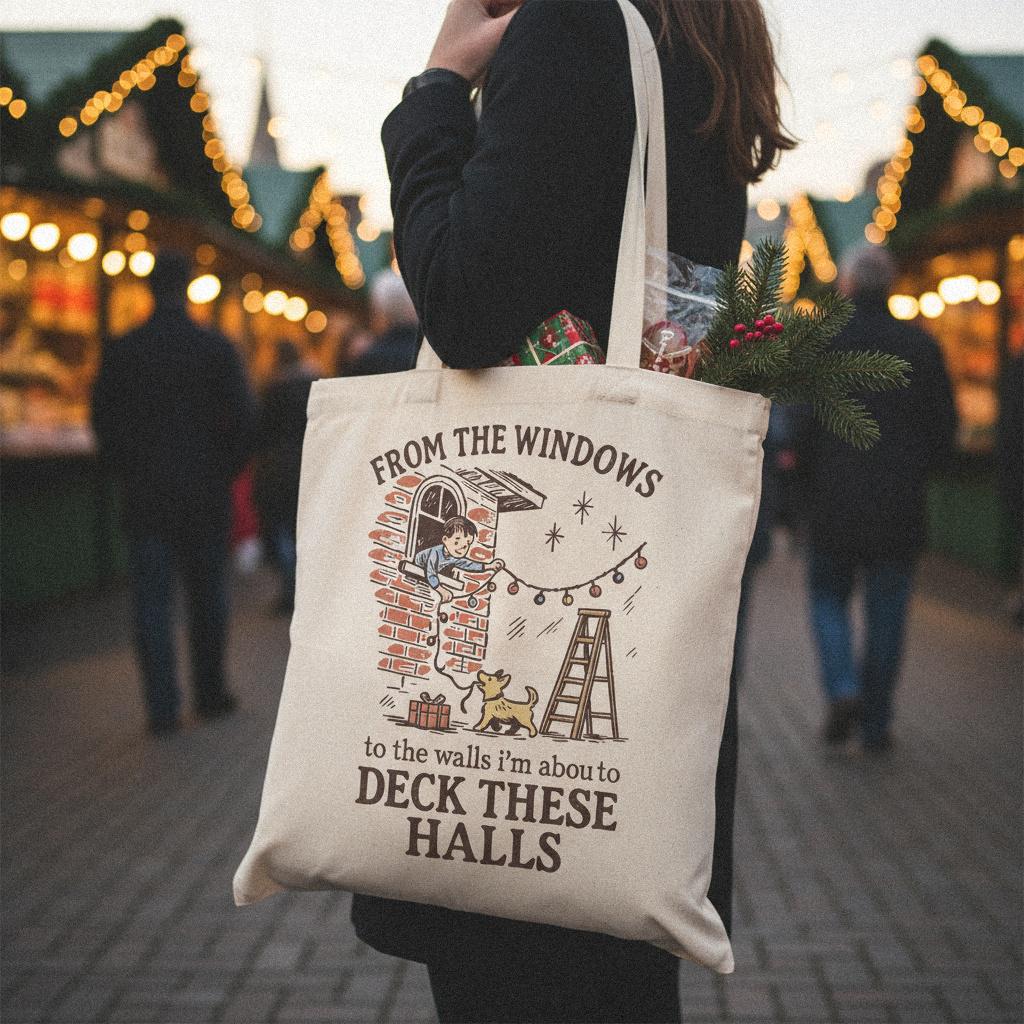 From the Windows to the Walls I’m About to Deck These Halls PNG, Funny