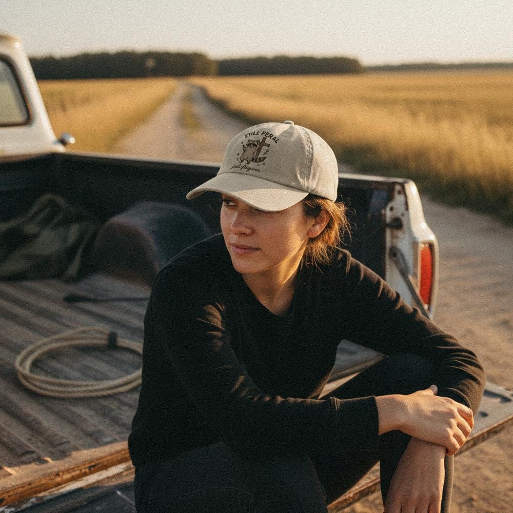 Still Feral PNG, Just Forgiven Raccoon Digital Download - 300 DPI Design