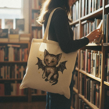 Bat Cat PNG, Cute Gothic Cat Digital Download - 300 DPI Design for T-Shirt