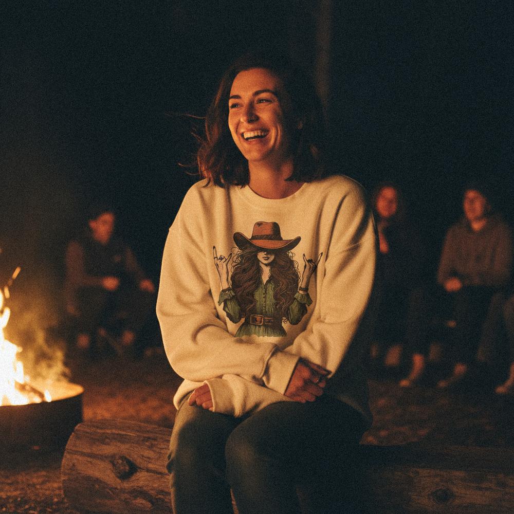 Cowgirl PNG, Western Fashion Digital Download - 300 DPI Design for T-Shirt