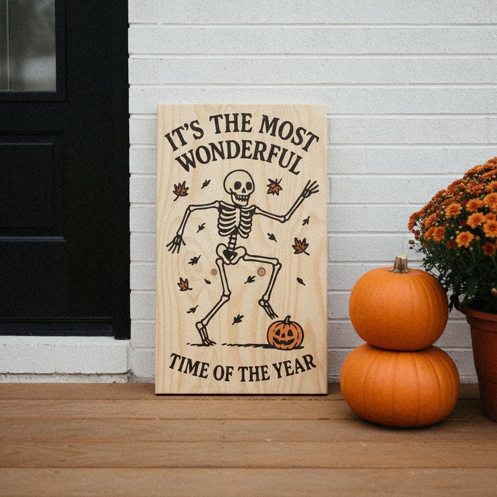 It's The Most Wonderful Time Of The Year PNG, Dancing Skeleton - 300 DPI
