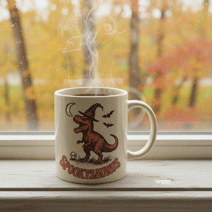 Spookysaurus PNG, Halloween Dinosaur Shirt - 300 DPI Design for T-Shirt