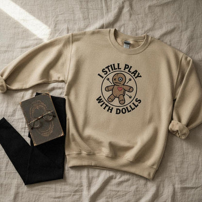 I Still Play With Dolls PNG, Voodoo Doll Art - 300 DPI Design for T-Shirt