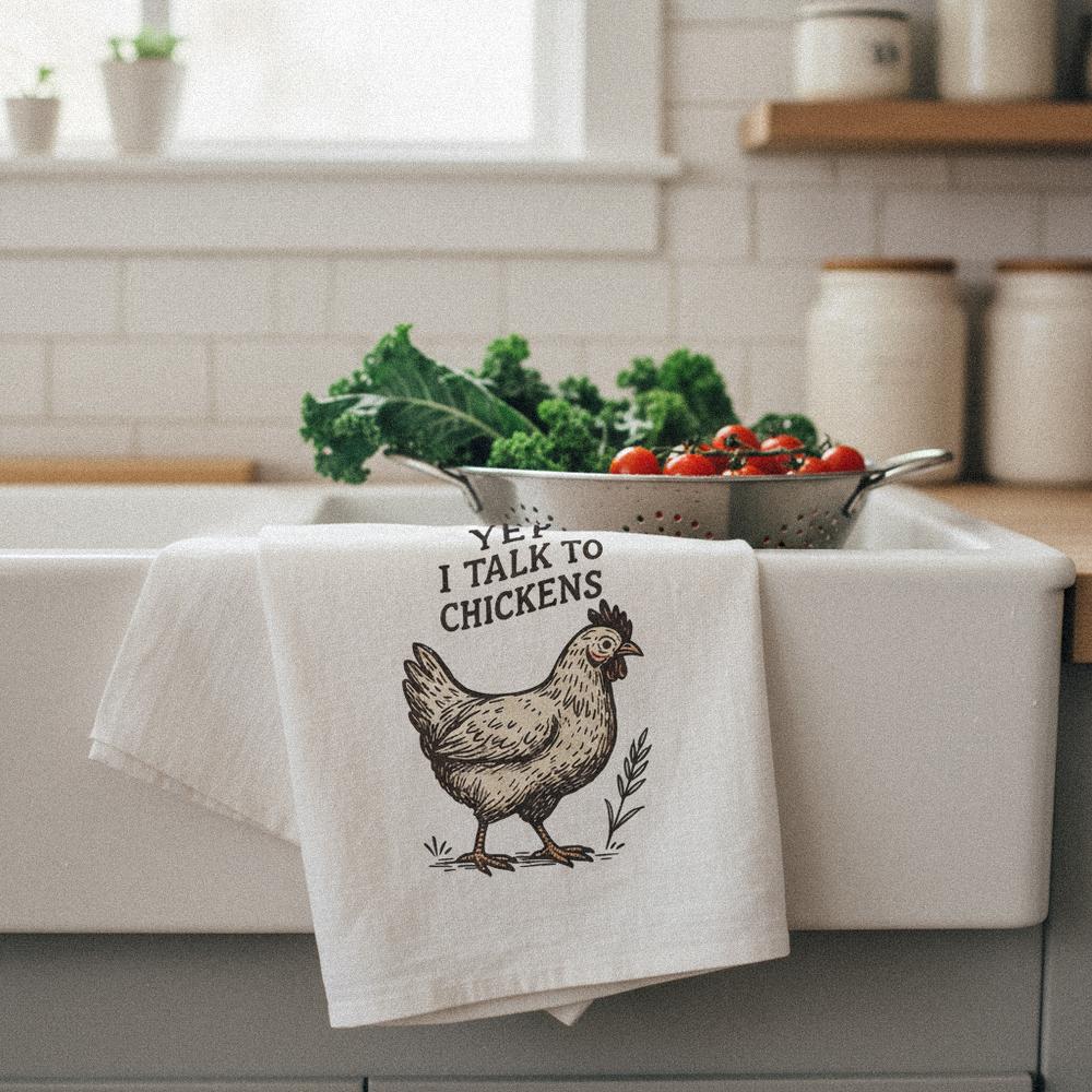 Yep I Talk To Chickens PNG, Funny Chicken Lover Shirt - 300 DPI Design