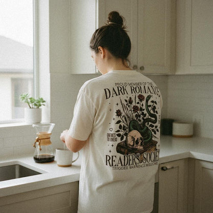 Proud Member Of The Dark Romance Readers Society PNG, Enemies To Lovers