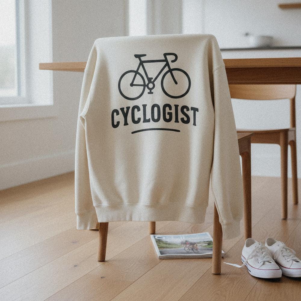 Cyclogist PNG, Digital Download for Bike Lovers - 300 DPI Design for