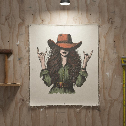 Cowgirl PNG, Western Fashion Digital Download - 300 DPI Design for T-Shirt