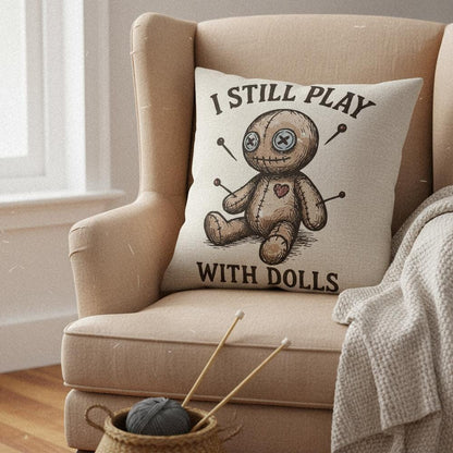 I Still Play With Dolls PNG, Voodoo Doll Clipart - 300 DPI Design for