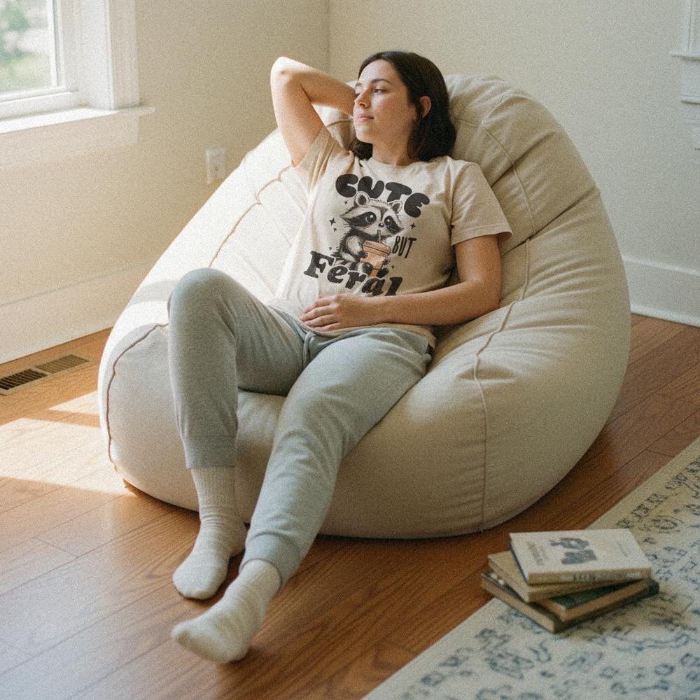 Cute But Feral PNG, Funny Raccoon Shirt - 300 DPI Design for T-Shirt