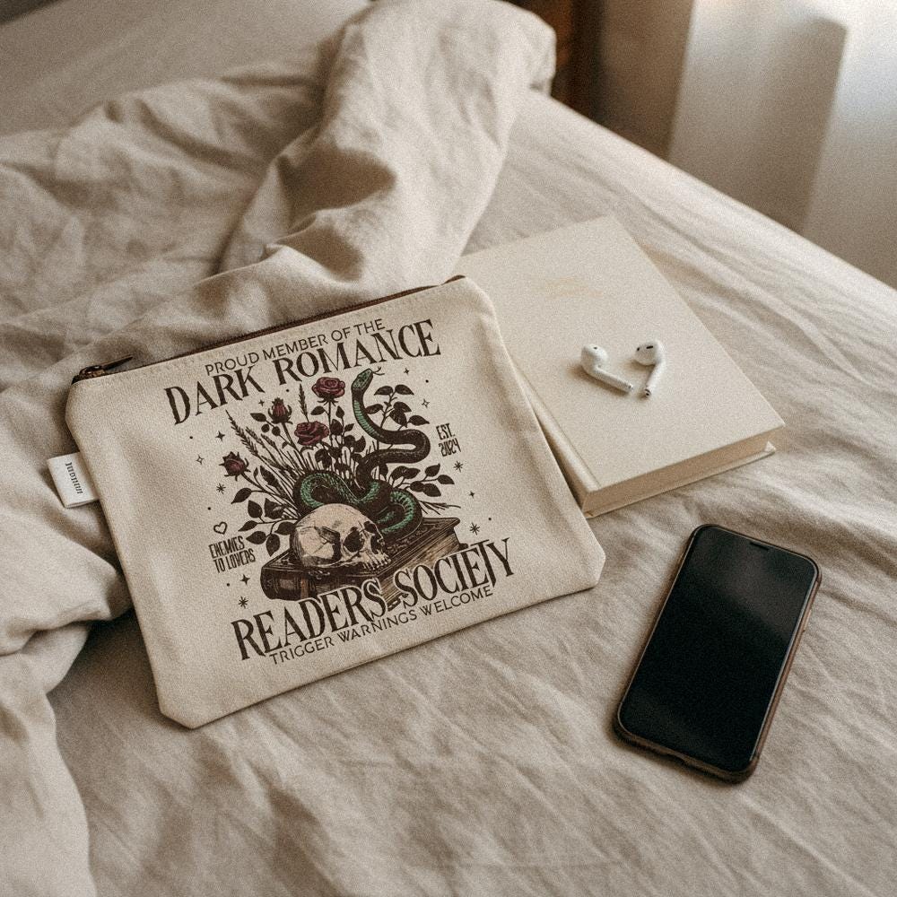 Proud Member Of The Dark Romance Readers Society PNG, Enemies To Lovers