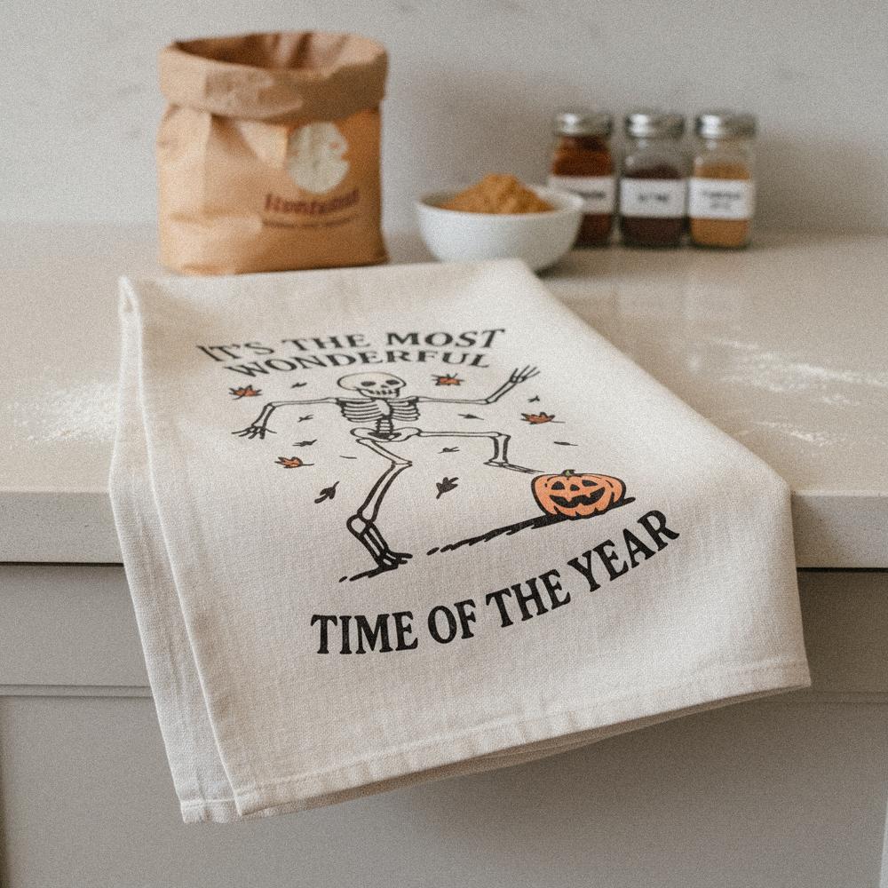 It's The Most Wonderful Time Of The Year PNG, Dancing Skeleton - 300 DPI