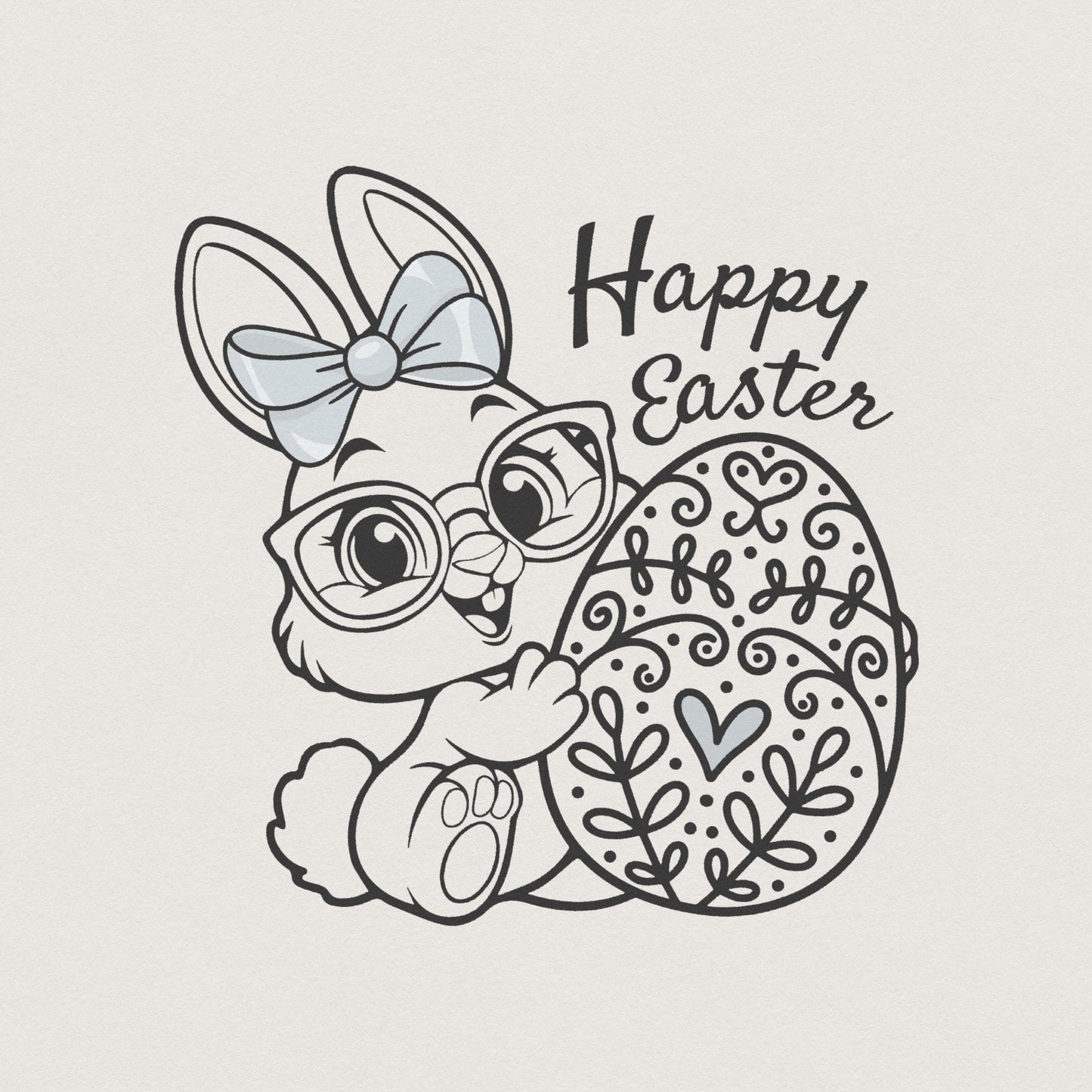 Easter Day Highland Cow PNG, Cute Easter Png - 300 DPI Design for T-Shirt