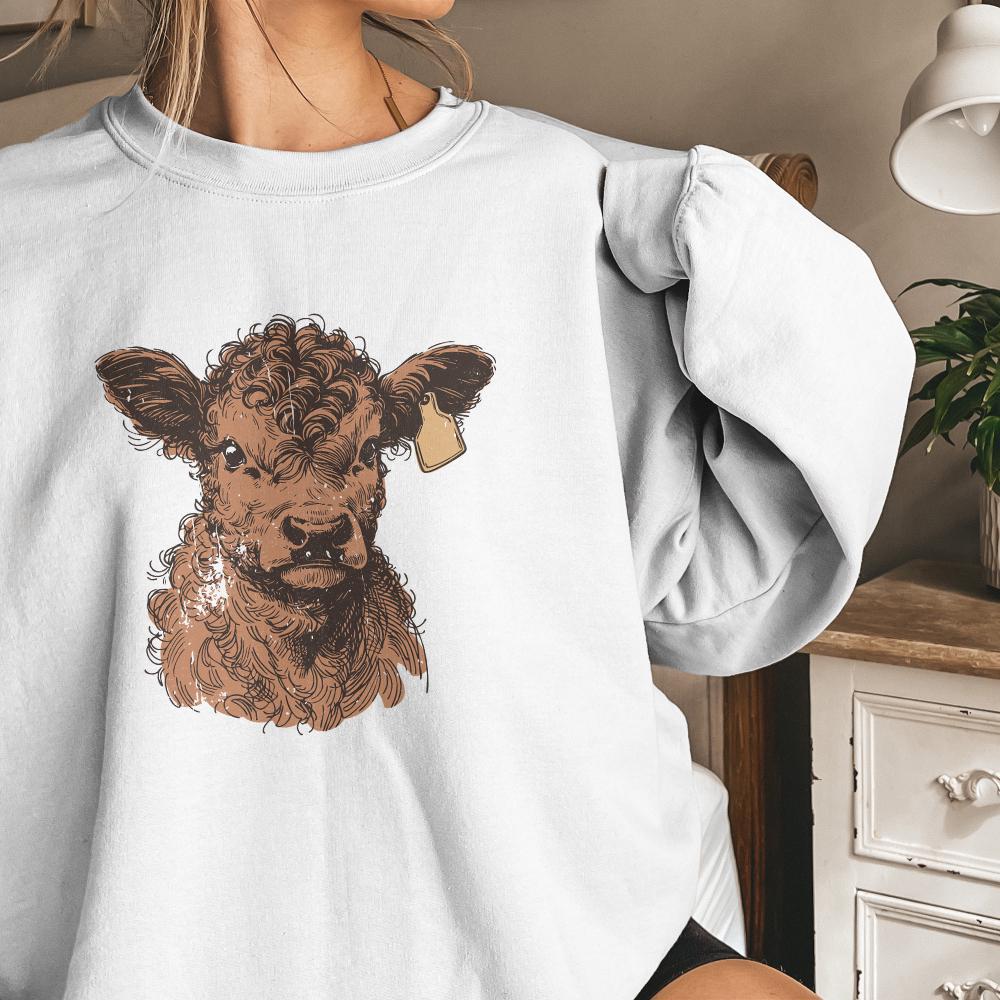 Highland Cow PNG, Desert Western png - 300 DPI Design for T-Shirt