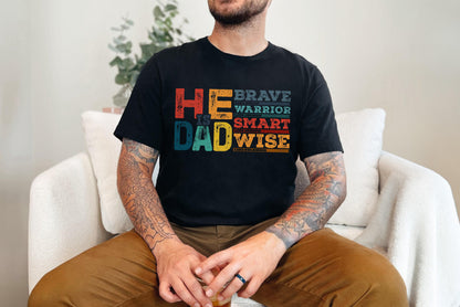 He is Dad PNG, Bible Verses - 300 DPI Design for T-Shirt