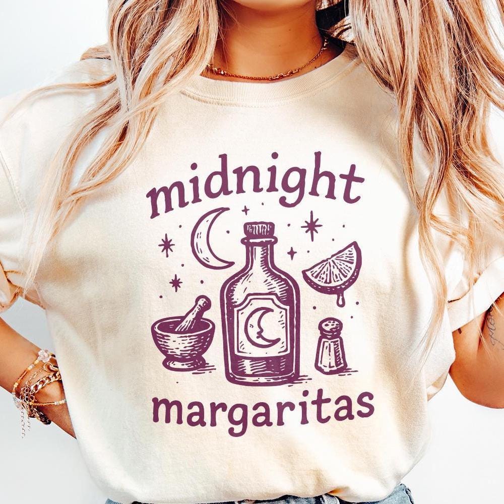 Midnight Margaritas PNG, Digital Download - 300 DPI Design for T-Shirt