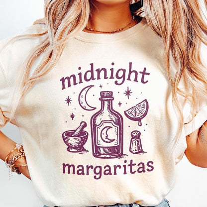 Midnight Margaritas PNG, Digital Download - 300 DPI Design for T-Shirt