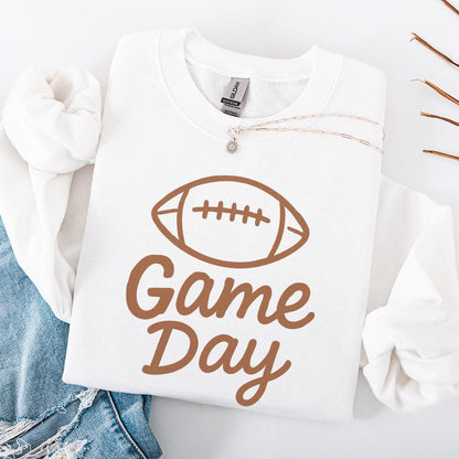 Game Day PNG, Football Digital Download - 300 DPI Design for T-Shirt