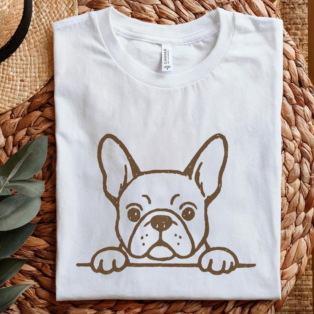 French Bulldog PNG, Digital Download - 300 DPI Design for T-Shirt