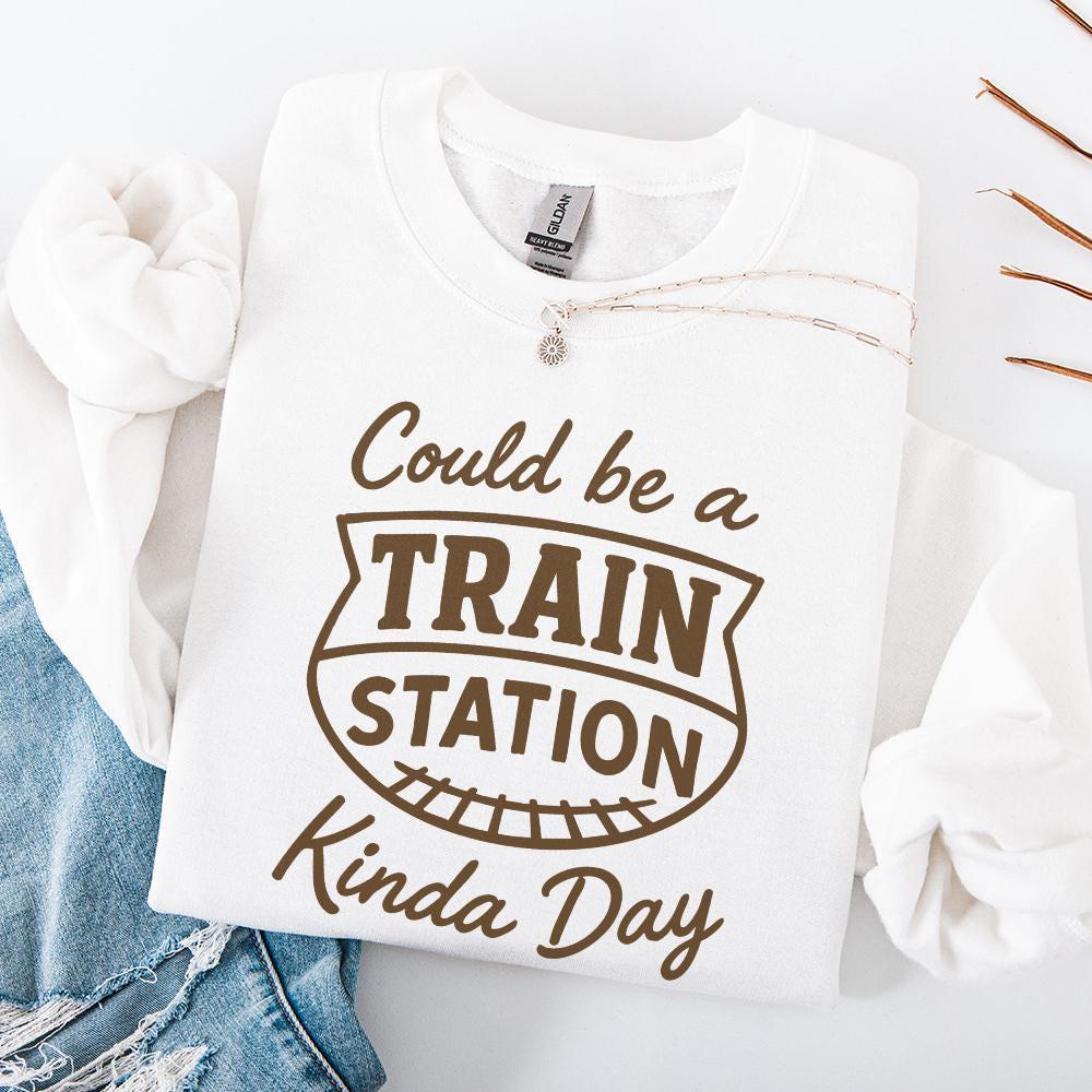 Could Be A Train Station Kinda Day PNG, Train Station PNG - 300 DPI