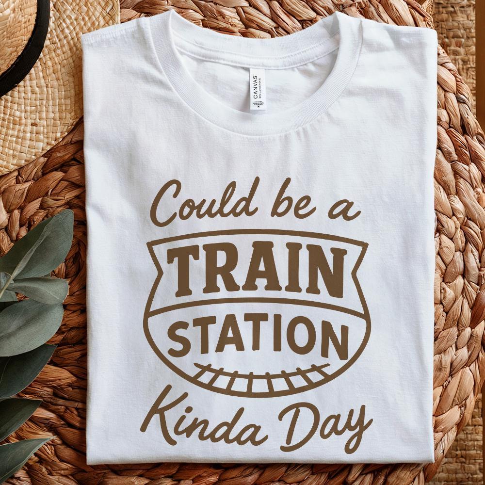 Could Be A Train Station Kinda Day PNG, Train Station PNG - 300 DPI