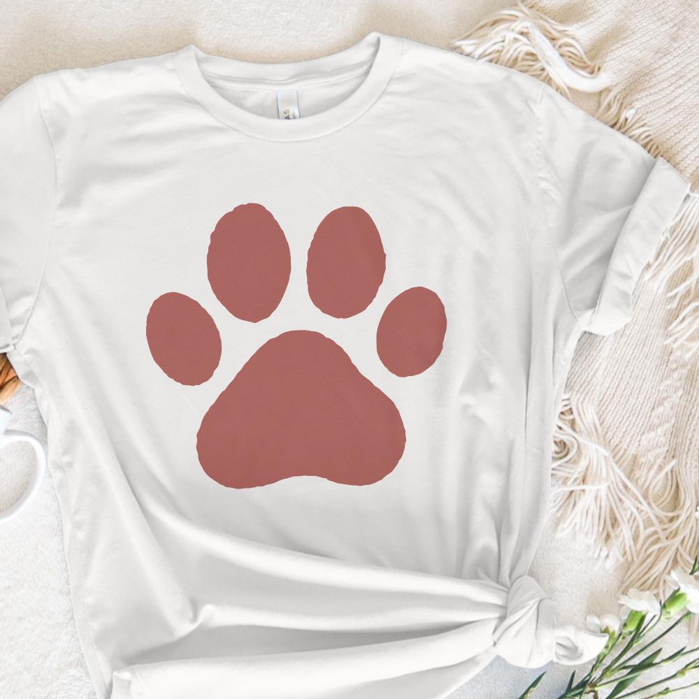 Brown Paw Print PNG, Digital Download for Pet Lovers - 300 DPI Design for