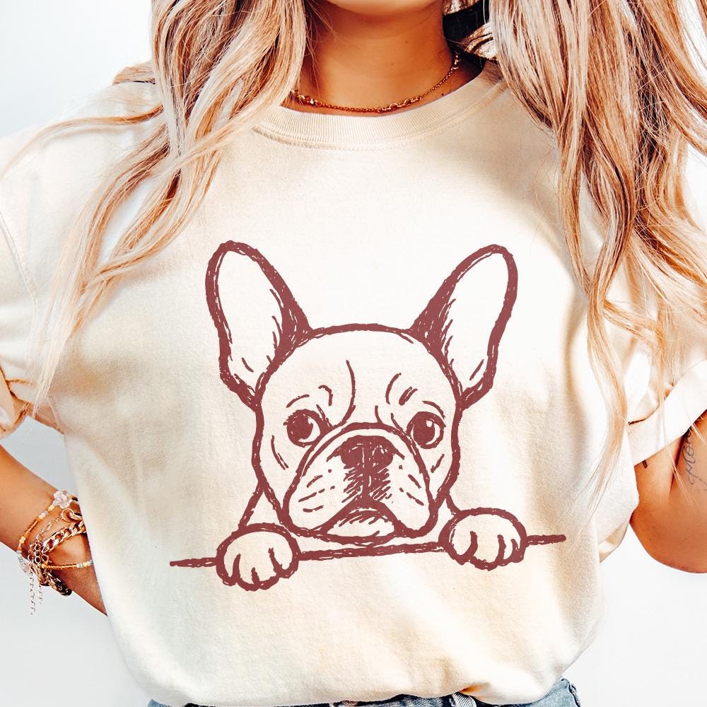 French Bulldog PNG, Digital Download - 300 DPI Design for T-Shirt