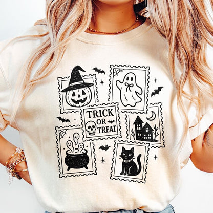 Trick Or Treat PNG, Halloween Digital Download - 300 DPI Design for T-Shirt