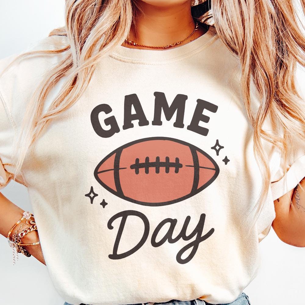 Game Day PNG, Digital Download - 300 DPI Design for T-Shirt