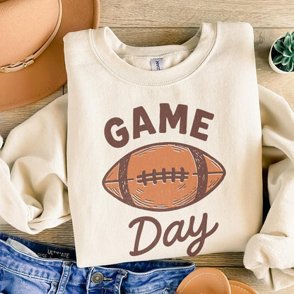 Game Day PNG, Football Digital Download Shirt - 300 DPI Design for T-Shirt