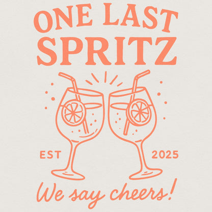 One Last Spritz PNG, We Say Cheers Cocktail Glasses - 300 DPI Design for
