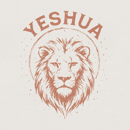 Yeshua PNG, Lion of Judah Digital Download - 300 DPI Design for T-Shirt