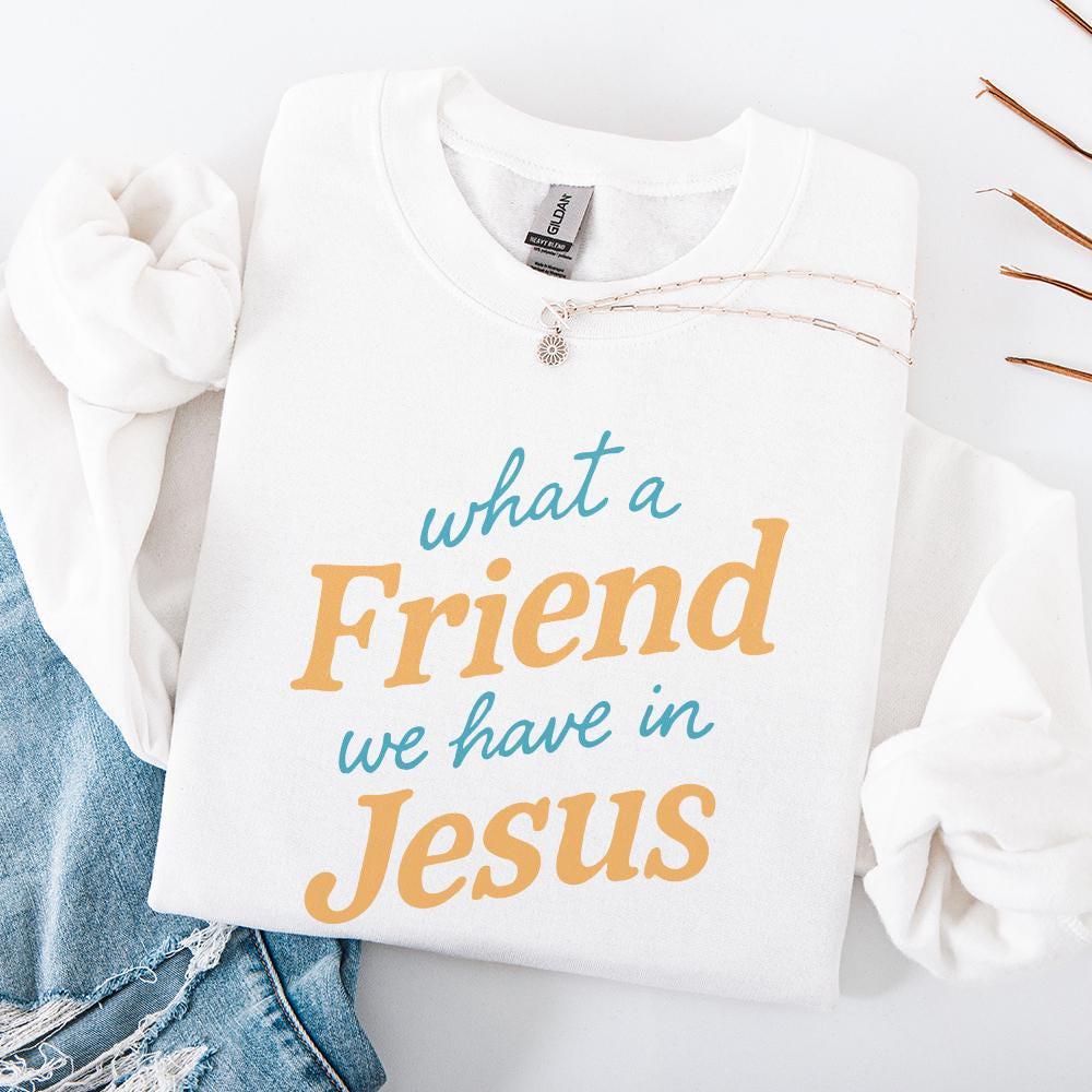 What a Friend We Have in Jesus PNG, Christian Shirt Design - 300 DPI