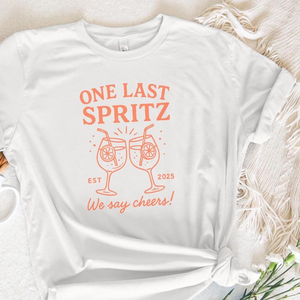 One Last Spritz PNG, We Say Cheers Cocktail Glasses - 300 DPI Design for