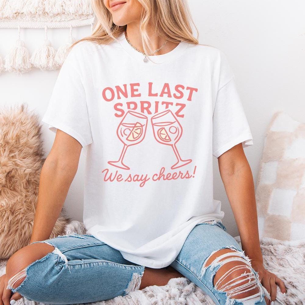One Last Spritz PNG, We Say Cheers! Digital Art - 300 DPI Design for