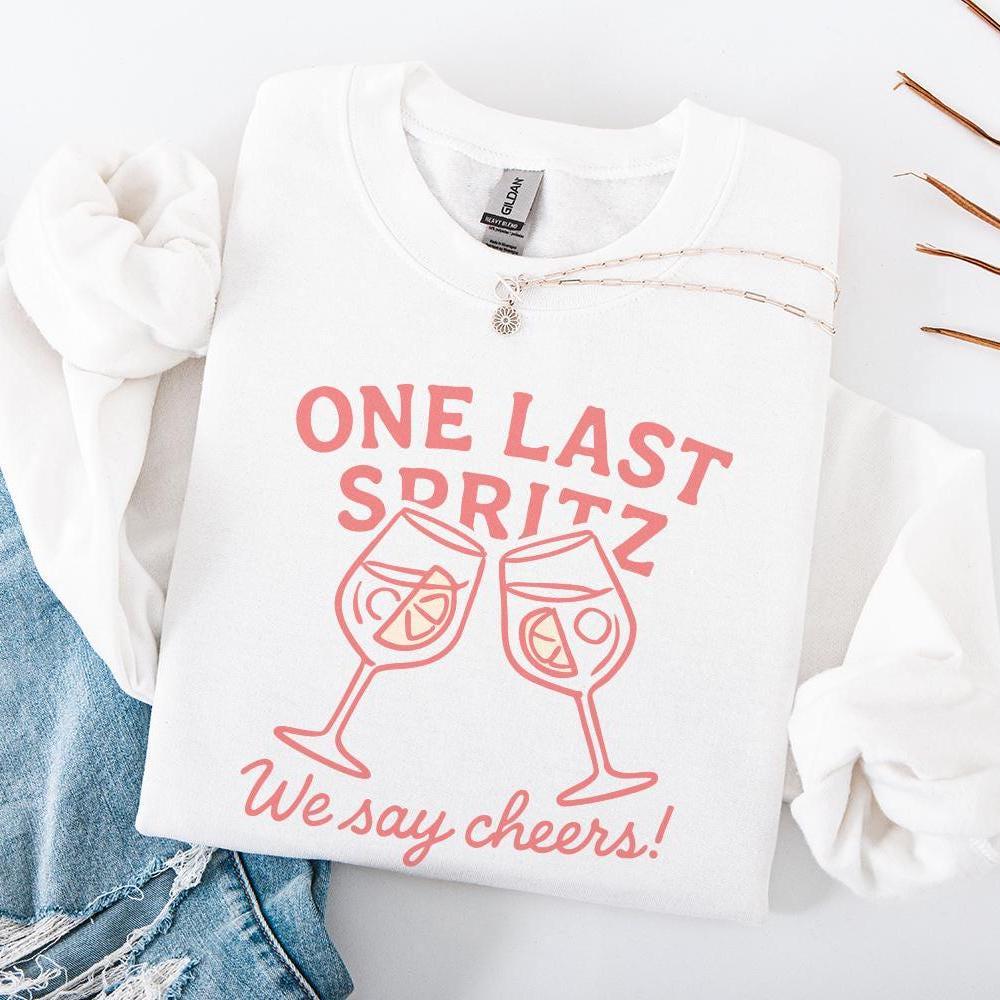 One Last Spritz PNG, We Say Cheers! Digital Art - 300 DPI Design for