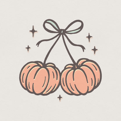 Pastel Pumpkin PNG, Fall PNG - 300 DPI Design for T-Shirt