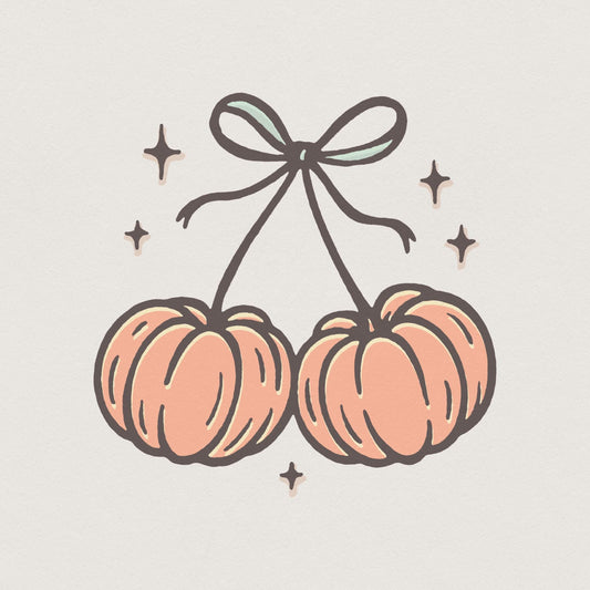 Pastel Pumpkin PNG, Fall PNG - 300 DPI Design for T-Shirt