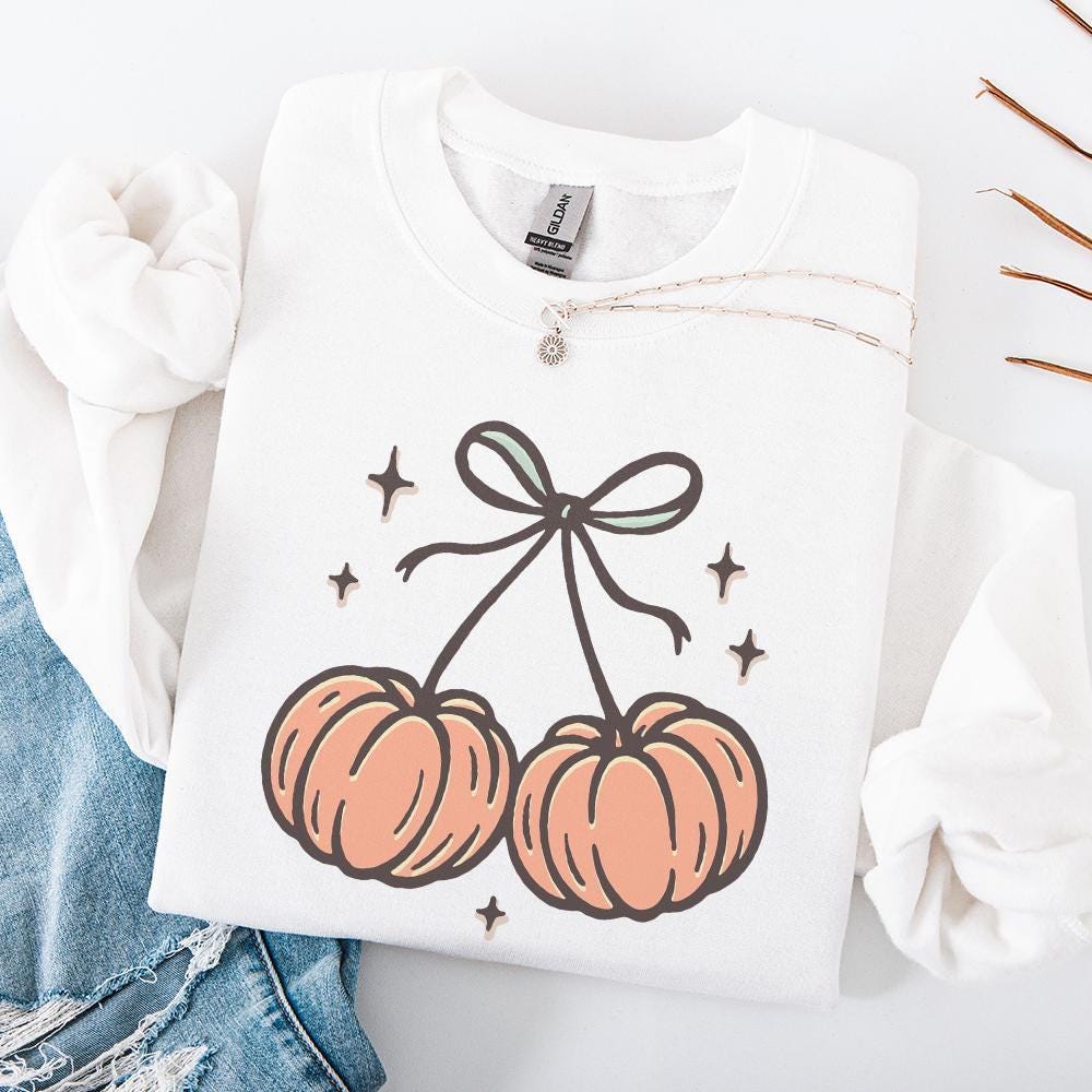 Pastel Pumpkin PNG, Fall PNG - 300 DPI Design for T-Shirt