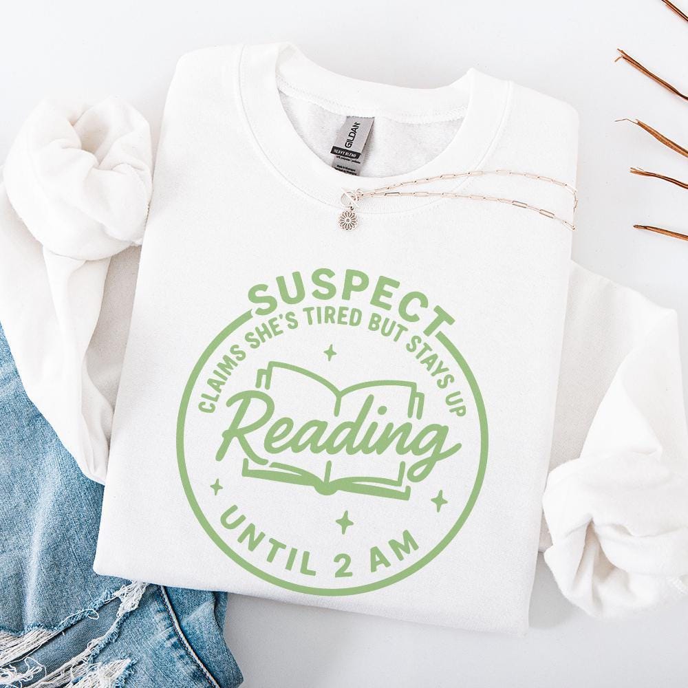 Suspect Claims She’s Tired But Stays Up Reading PNG, Book Lover Digital