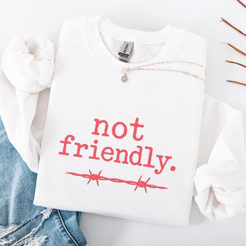 Not Friendly PNG, Barbed Wire Printable Shirt - 300 DPI Design for T-Shirt
