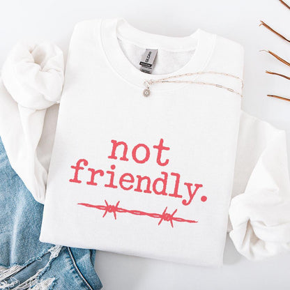 Not Friendly PNG, Barbed Wire Printable Shirt - 300 DPI Design for T-Shirt